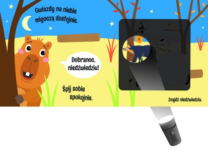 latarka srodki wizual niedzwiedz